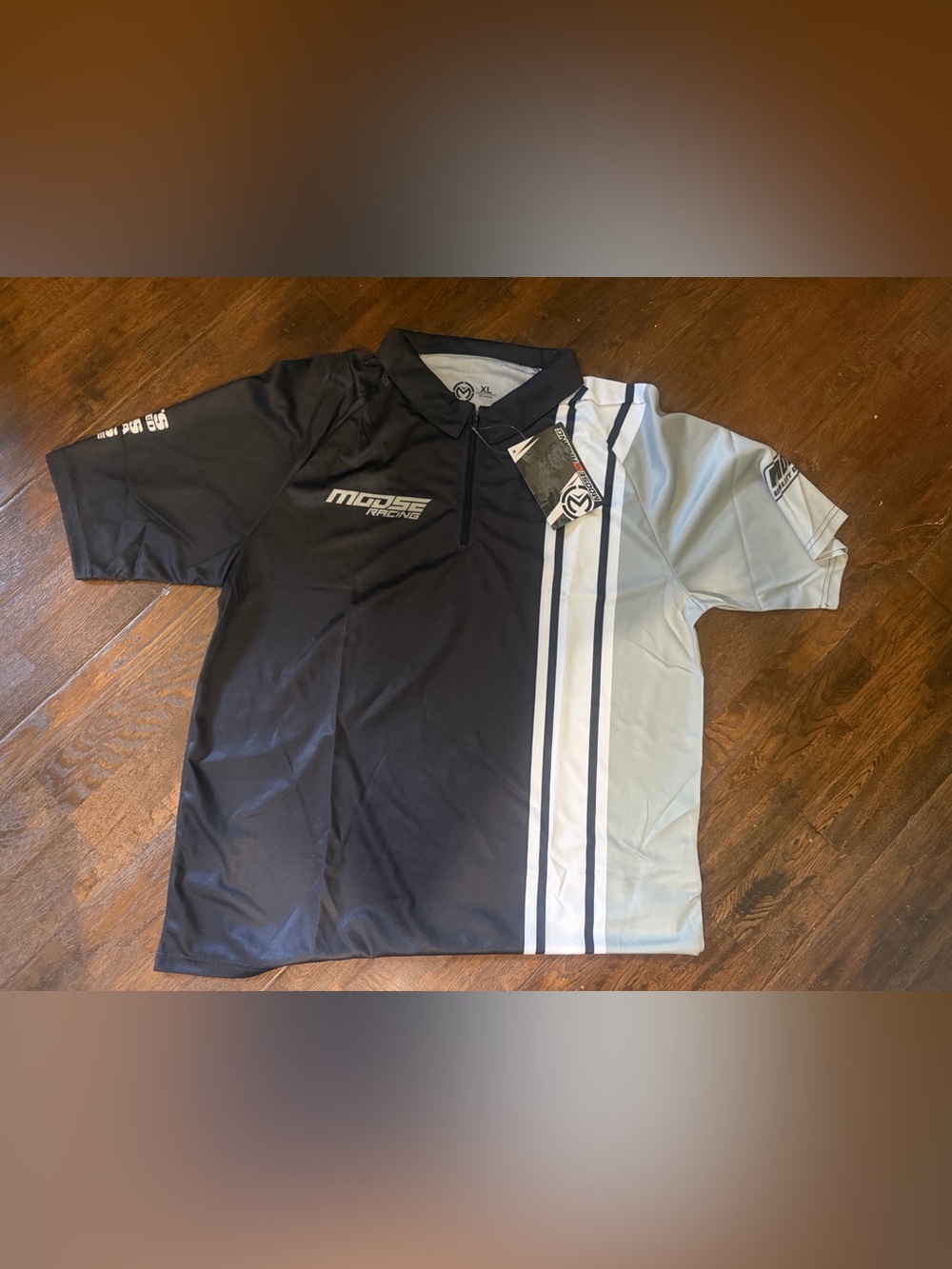 Moose racing Team zip Short Sleeve Performance Shirt

XL 
NEW